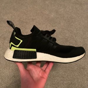 Adidas NMDs black and green